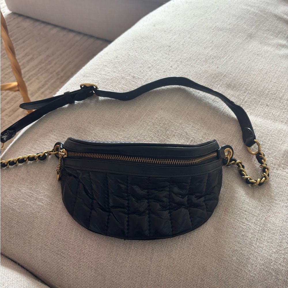 Coach leather fanny pack